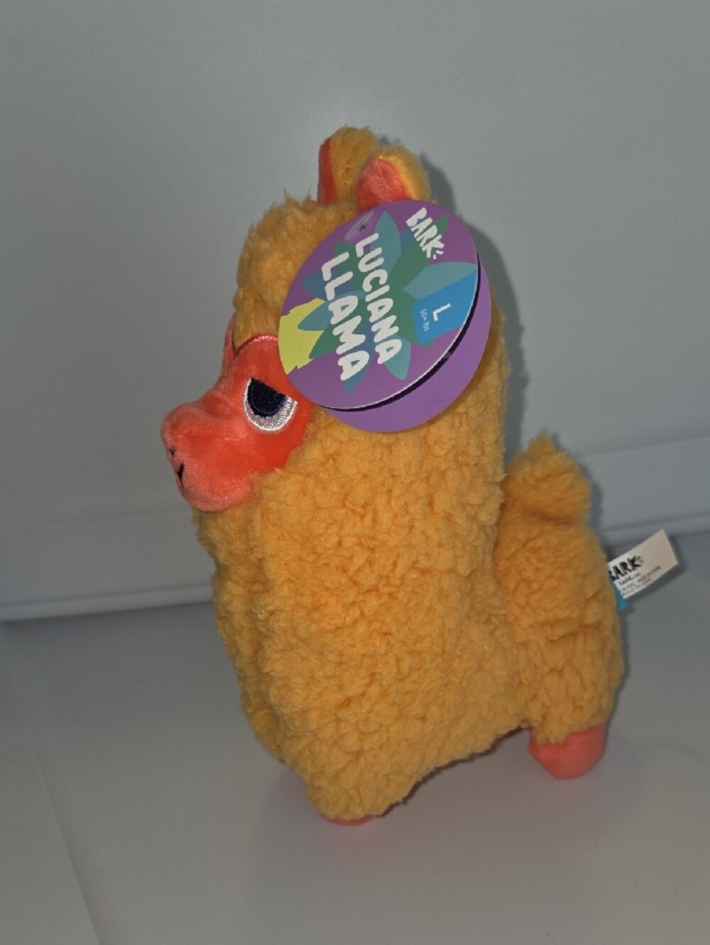 💰 3 For $30 NWT BARK Box Luciana Llama Plush Toy - Orange - Picture 3 of 5